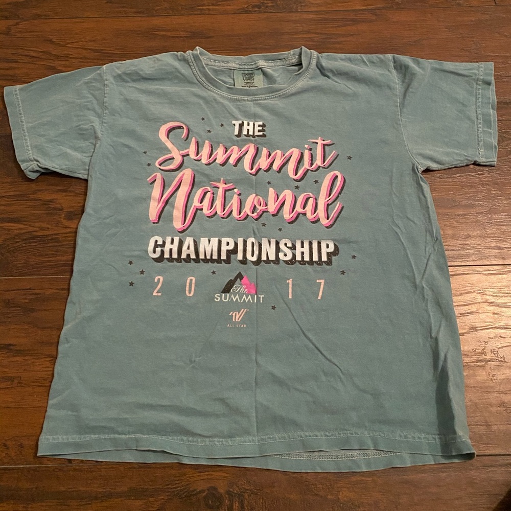 summit cheerleading t shirt